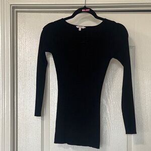 Black Long Sleeve Top